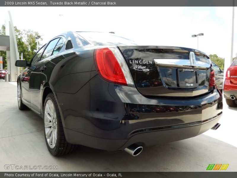 Tuxedo Black Metallic / Charcoal Black 2009 Lincoln MKS Sedan