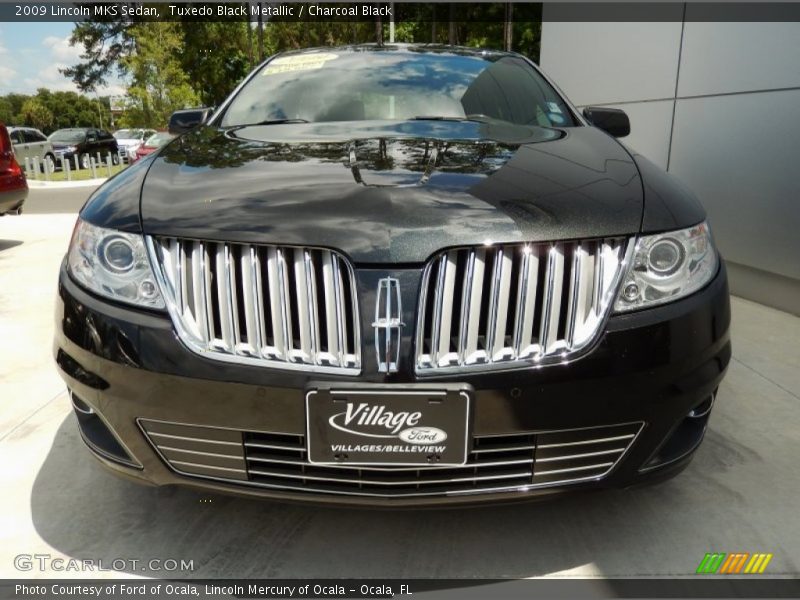 Tuxedo Black Metallic / Charcoal Black 2009 Lincoln MKS Sedan