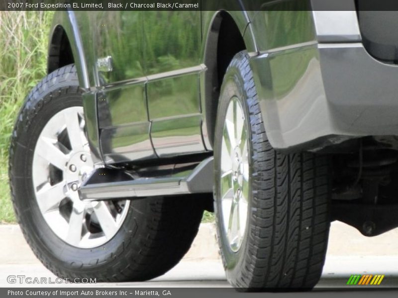 Black / Charcoal Black/Caramel 2007 Ford Expedition EL Limited