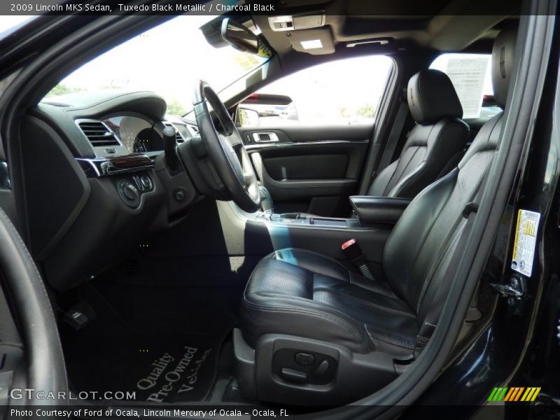 Tuxedo Black Metallic / Charcoal Black 2009 Lincoln MKS Sedan
