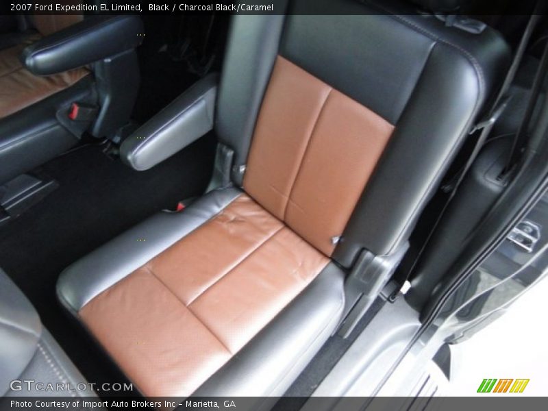 Black / Charcoal Black/Caramel 2007 Ford Expedition EL Limited