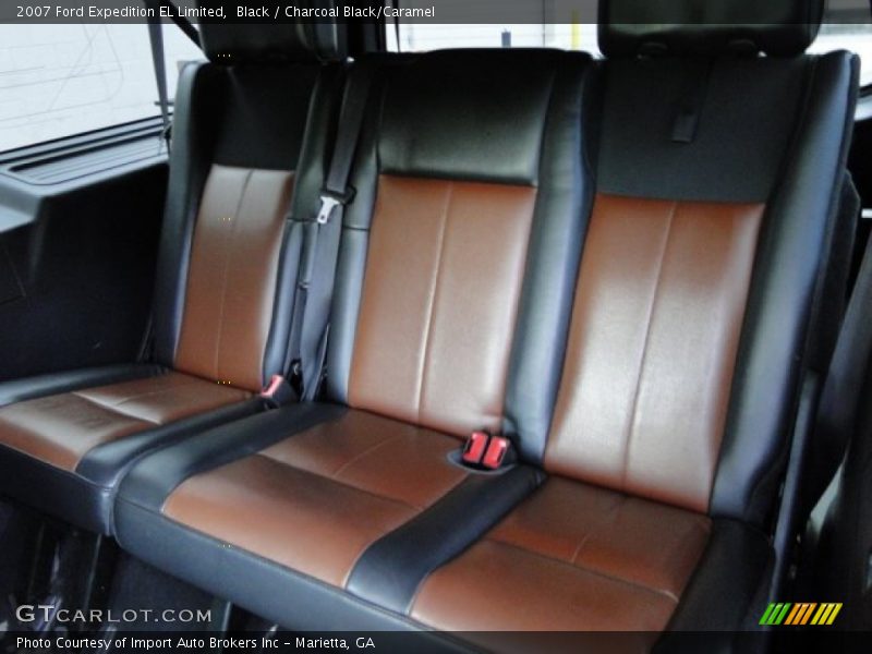 Black / Charcoal Black/Caramel 2007 Ford Expedition EL Limited