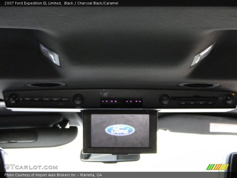 Black / Charcoal Black/Caramel 2007 Ford Expedition EL Limited