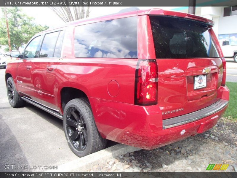 Crystal Red Tintcoat / Jet Black 2015 Chevrolet Suburban LTZ 4WD