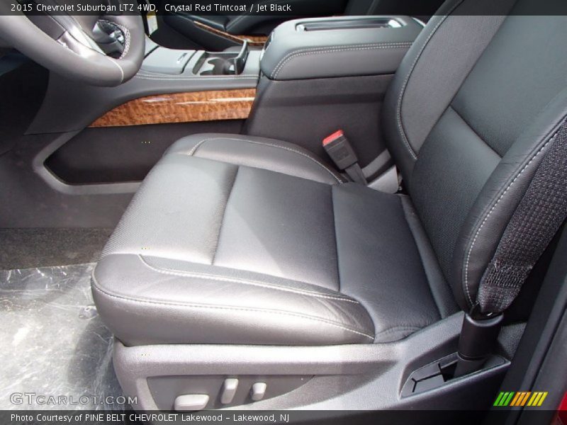 Crystal Red Tintcoat / Jet Black 2015 Chevrolet Suburban LTZ 4WD