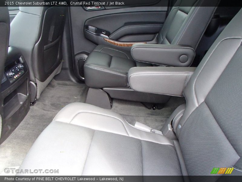 Crystal Red Tintcoat / Jet Black 2015 Chevrolet Suburban LTZ 4WD
