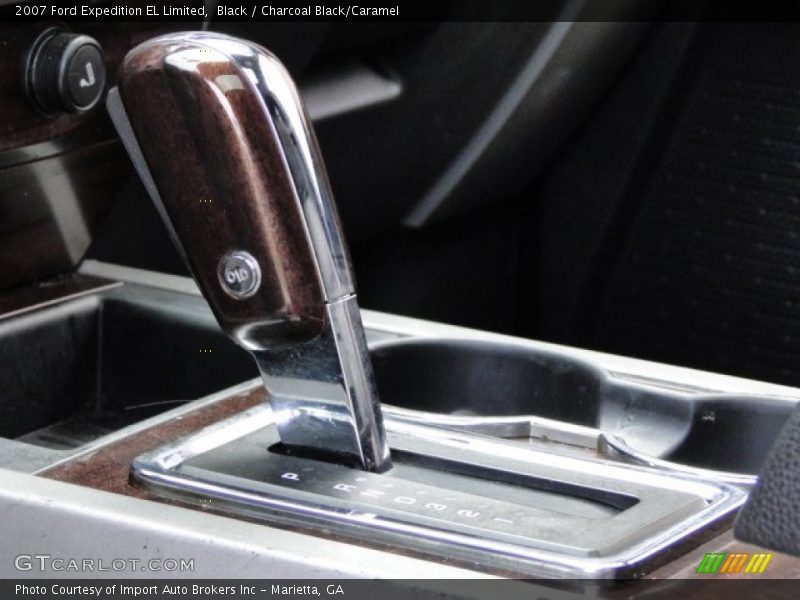 Black / Charcoal Black/Caramel 2007 Ford Expedition EL Limited