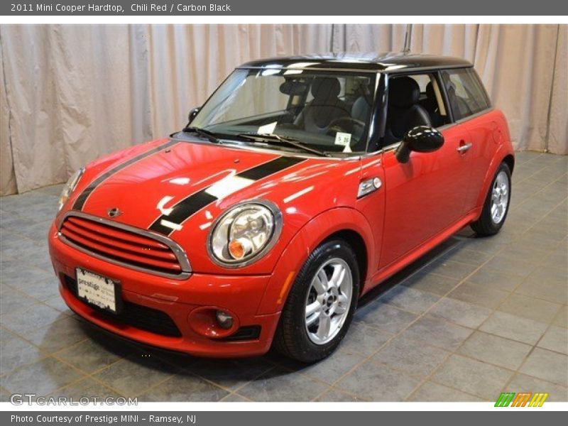 Chili Red / Carbon Black 2011 Mini Cooper Hardtop