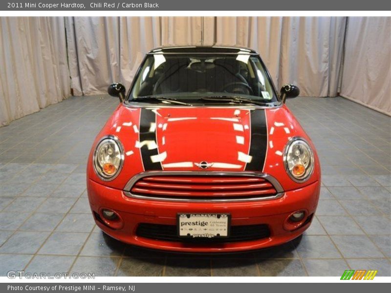 Chili Red / Carbon Black 2011 Mini Cooper Hardtop