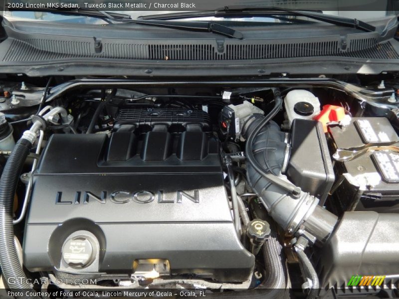 Tuxedo Black Metallic / Charcoal Black 2009 Lincoln MKS Sedan
