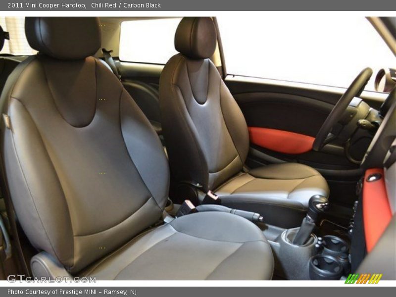 Chili Red / Carbon Black 2011 Mini Cooper Hardtop