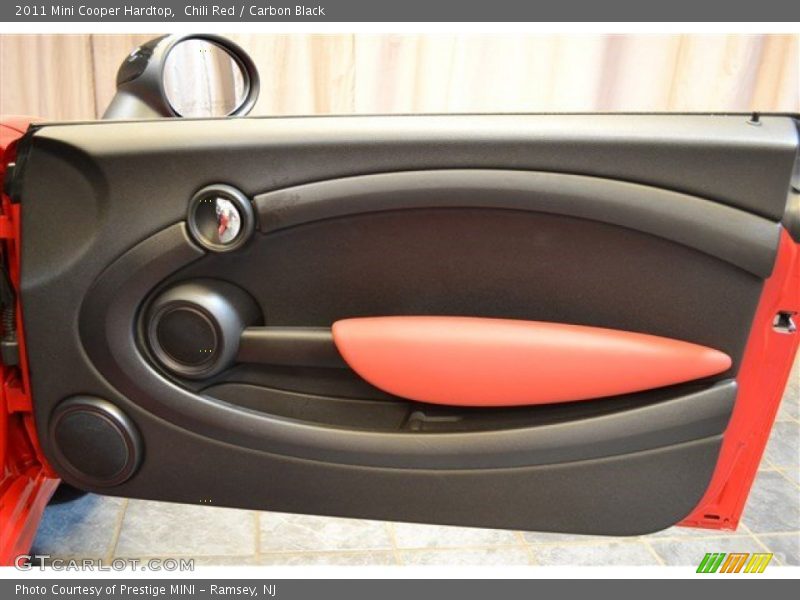 Chili Red / Carbon Black 2011 Mini Cooper Hardtop