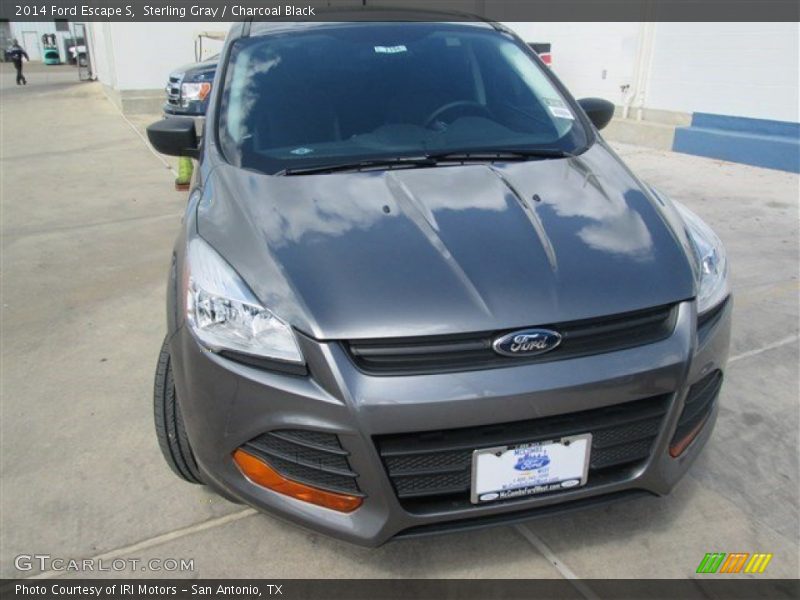 Sterling Gray / Charcoal Black 2014 Ford Escape S