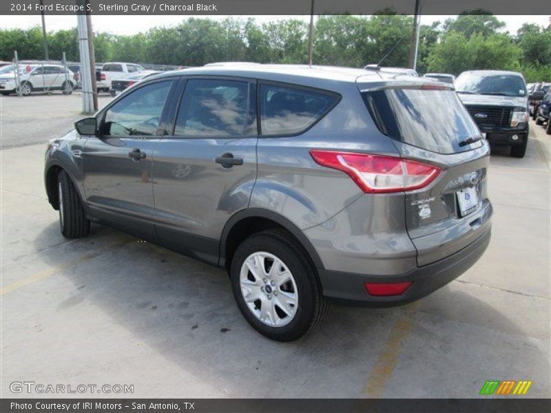 Sterling Gray / Charcoal Black 2014 Ford Escape S