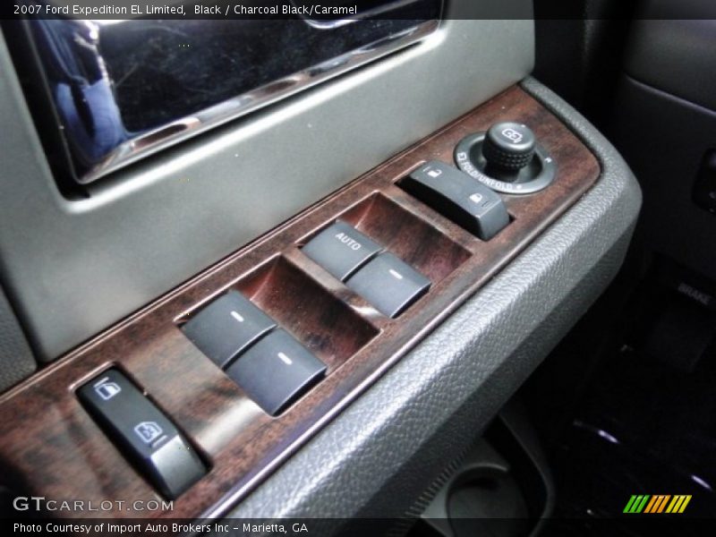 Black / Charcoal Black/Caramel 2007 Ford Expedition EL Limited
