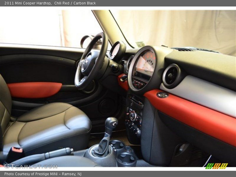 Chili Red / Carbon Black 2011 Mini Cooper Hardtop