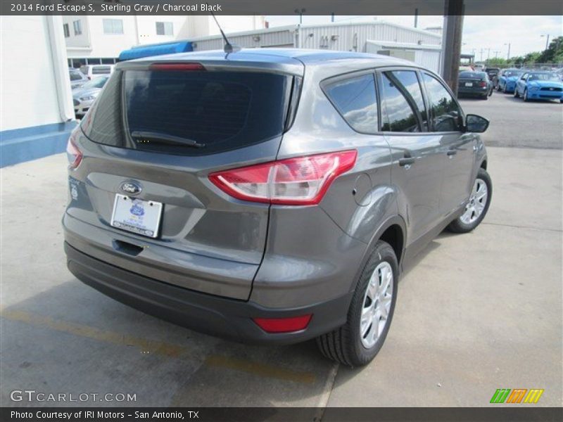 Sterling Gray / Charcoal Black 2014 Ford Escape S