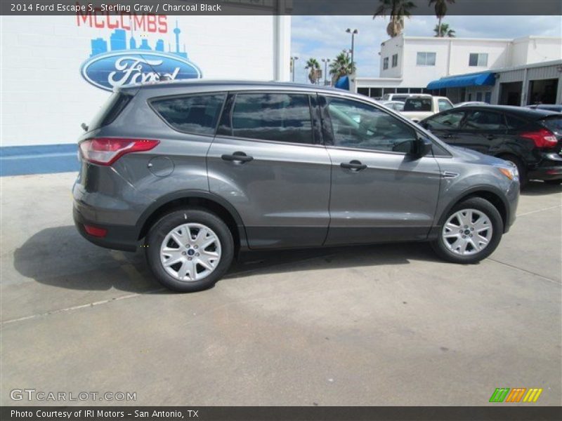 Sterling Gray / Charcoal Black 2014 Ford Escape S