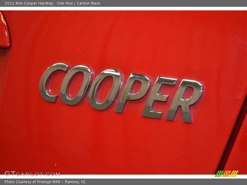 Chili Red / Carbon Black 2011 Mini Cooper Hardtop