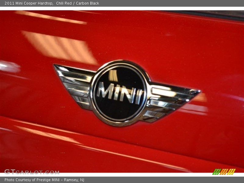 Chili Red / Carbon Black 2011 Mini Cooper Hardtop