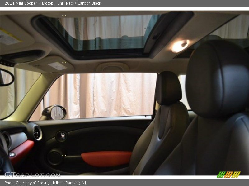 Chili Red / Carbon Black 2011 Mini Cooper Hardtop