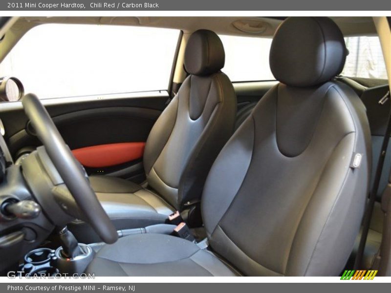 Chili Red / Carbon Black 2011 Mini Cooper Hardtop
