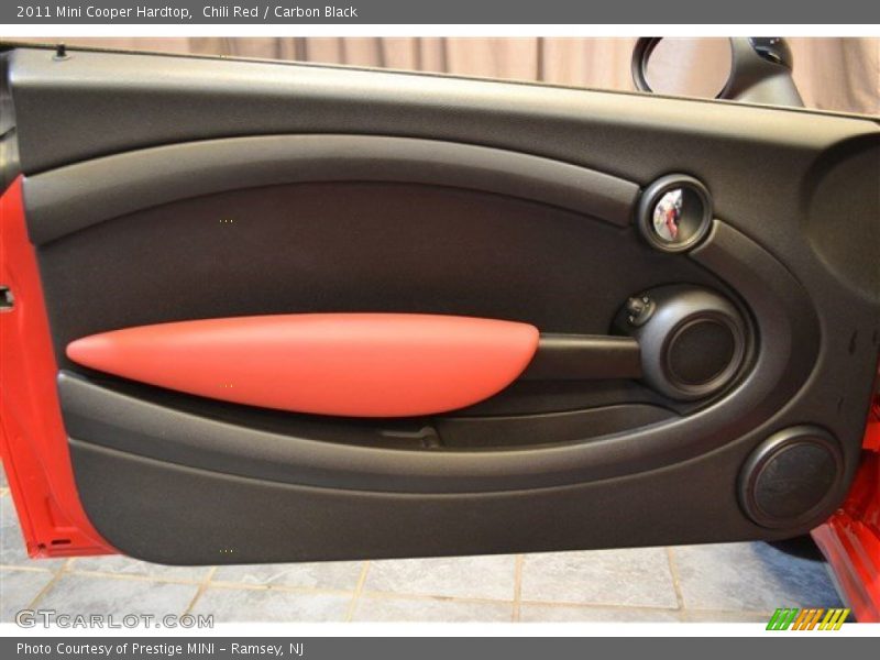 Chili Red / Carbon Black 2011 Mini Cooper Hardtop