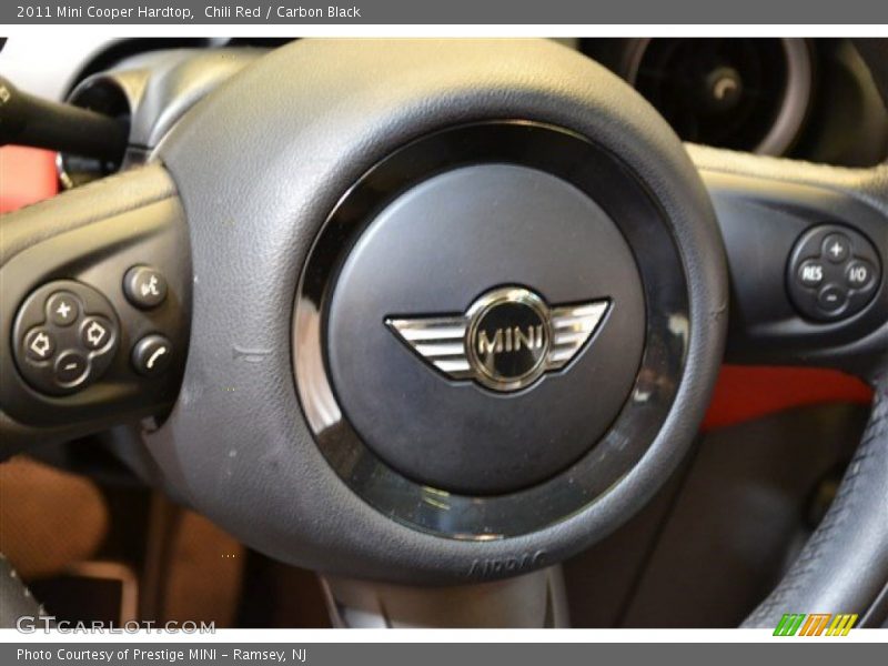 Chili Red / Carbon Black 2011 Mini Cooper Hardtop