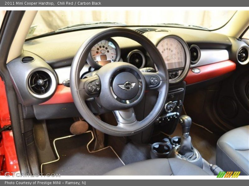 Chili Red / Carbon Black 2011 Mini Cooper Hardtop