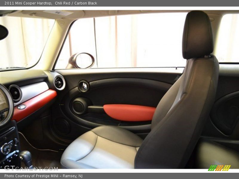 Chili Red / Carbon Black 2011 Mini Cooper Hardtop