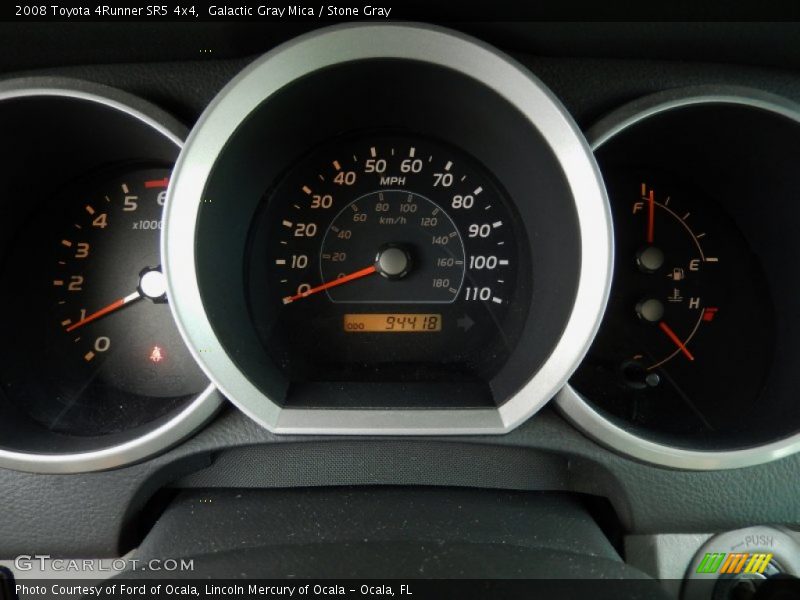 Galactic Gray Mica / Stone Gray 2008 Toyota 4Runner SR5 4x4