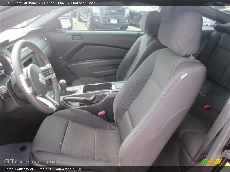 Black / Charcoal Black 2014 Ford Mustang V6 Coupe