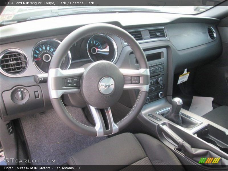 Black / Charcoal Black 2014 Ford Mustang V6 Coupe