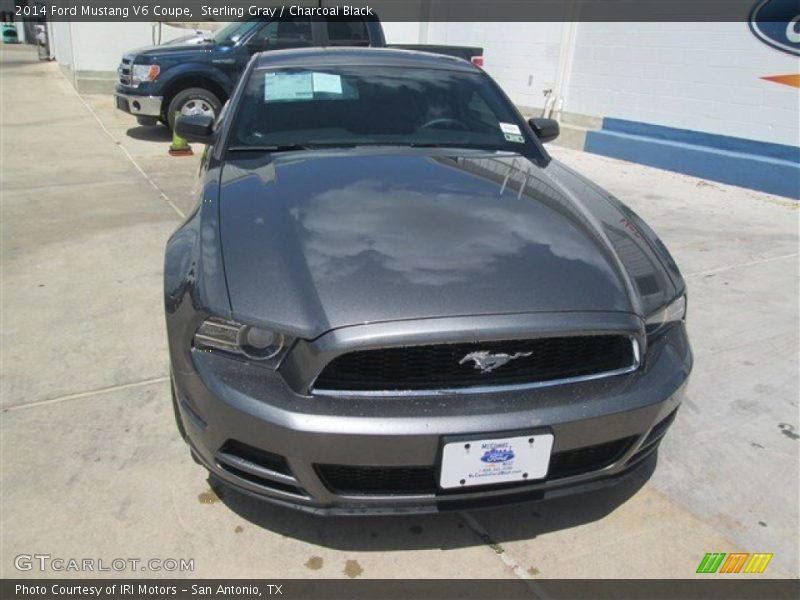 Sterling Gray / Charcoal Black 2014 Ford Mustang V6 Coupe