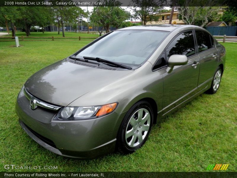 Front 3/4 View of 2008 Civic LX Sedan