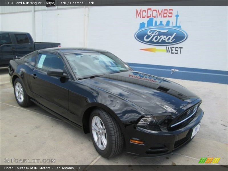 Black / Charcoal Black 2014 Ford Mustang V6 Coupe