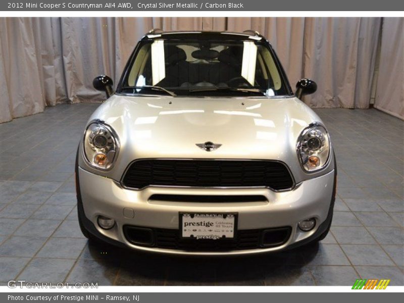 Crystal Silver Metallic / Carbon Black 2012 Mini Cooper S Countryman All4 AWD