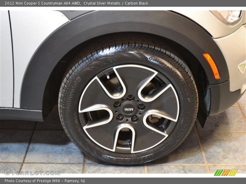 Crystal Silver Metallic / Carbon Black 2012 Mini Cooper S Countryman All4 AWD