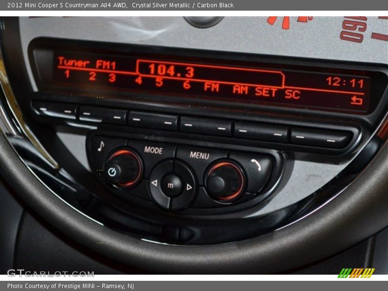 Crystal Silver Metallic / Carbon Black 2012 Mini Cooper S Countryman All4 AWD
