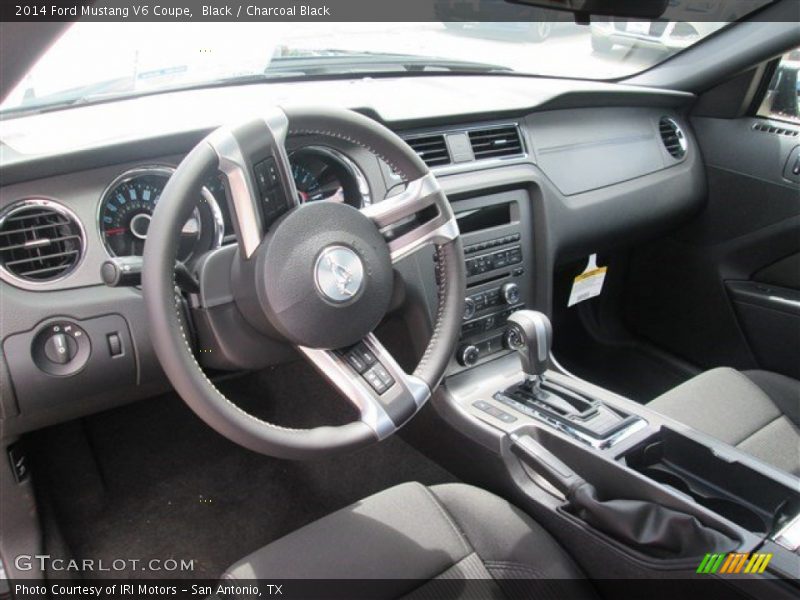 Black / Charcoal Black 2014 Ford Mustang V6 Coupe