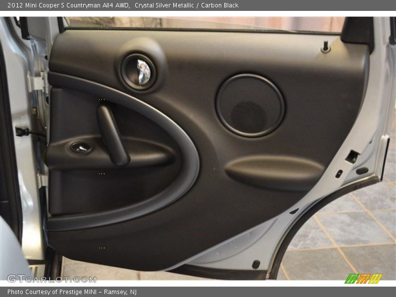 Crystal Silver Metallic / Carbon Black 2012 Mini Cooper S Countryman All4 AWD