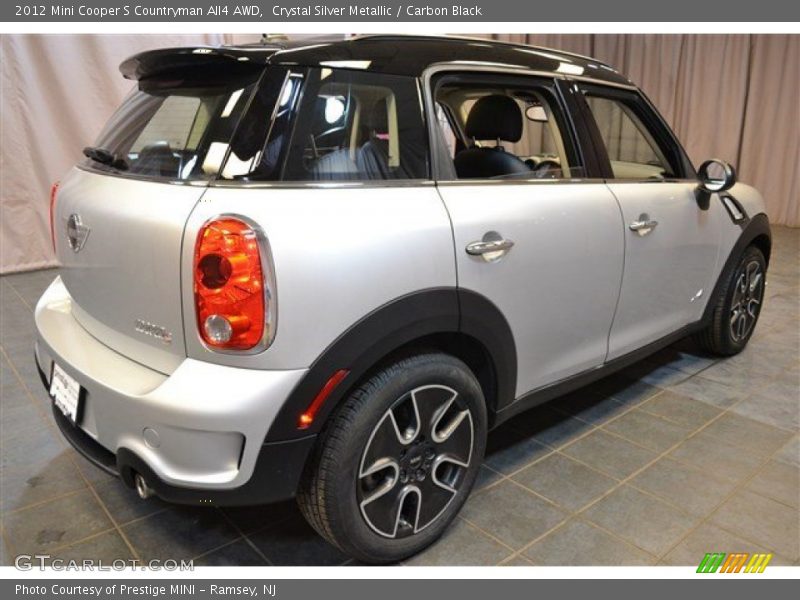 Crystal Silver Metallic / Carbon Black 2012 Mini Cooper S Countryman All4 AWD