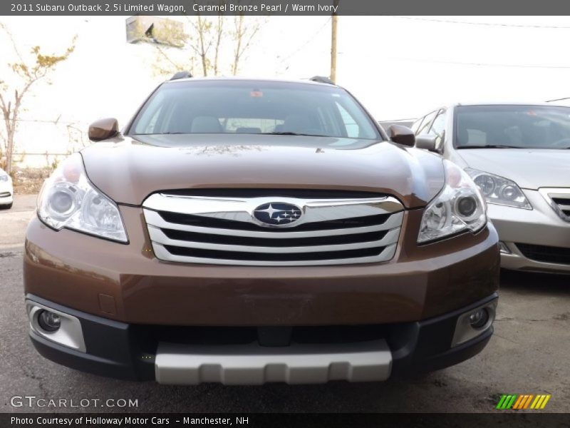 Caramel Bronze Pearl / Warm Ivory 2011 Subaru Outback 2.5i Limited Wagon