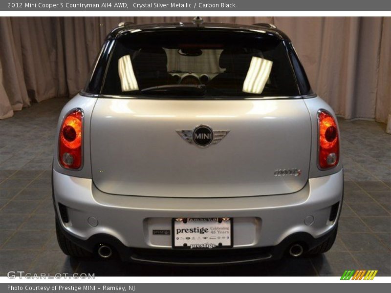 Crystal Silver Metallic / Carbon Black 2012 Mini Cooper S Countryman All4 AWD