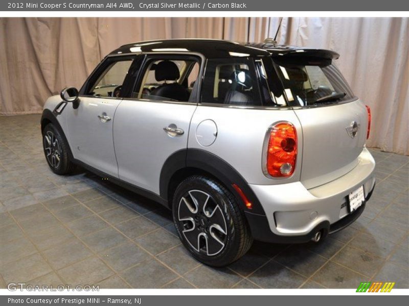 Crystal Silver Metallic / Carbon Black 2012 Mini Cooper S Countryman All4 AWD