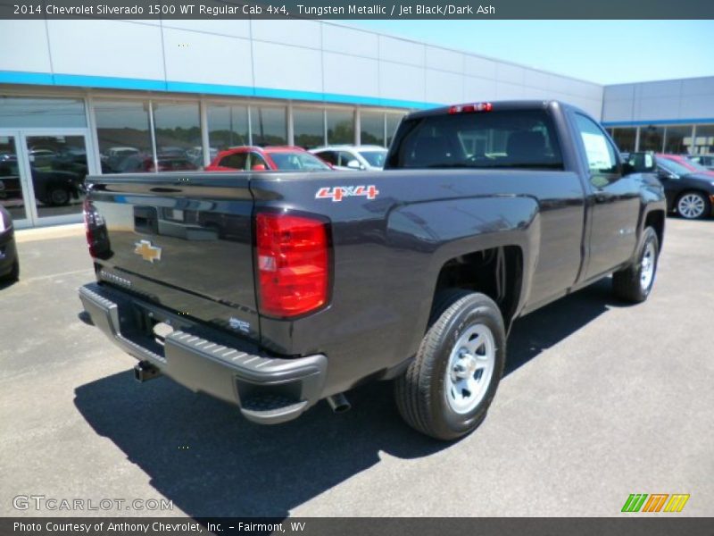 Tungsten Metallic / Jet Black/Dark Ash 2014 Chevrolet Silverado 1500 WT Regular Cab 4x4