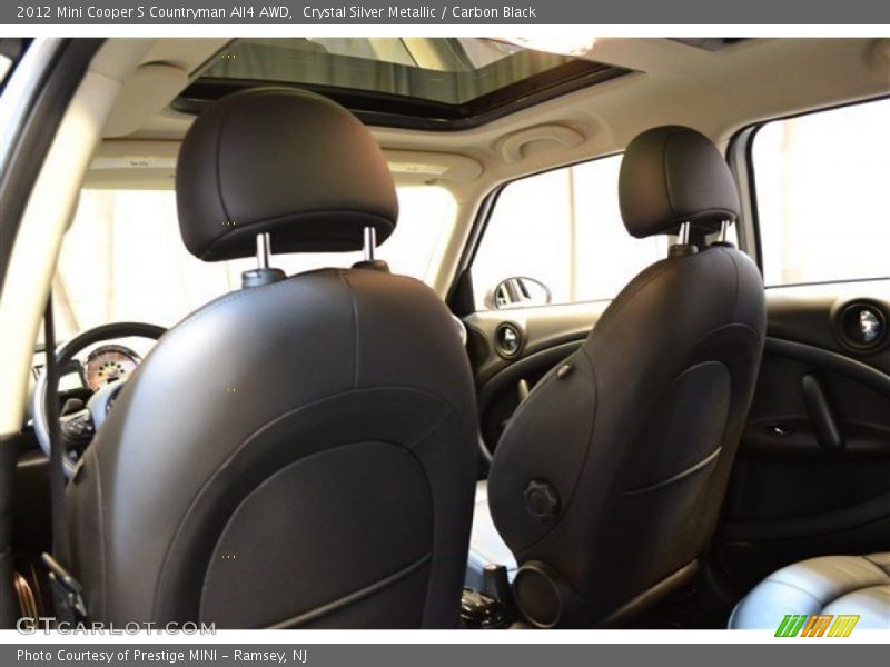 Crystal Silver Metallic / Carbon Black 2012 Mini Cooper S Countryman All4 AWD