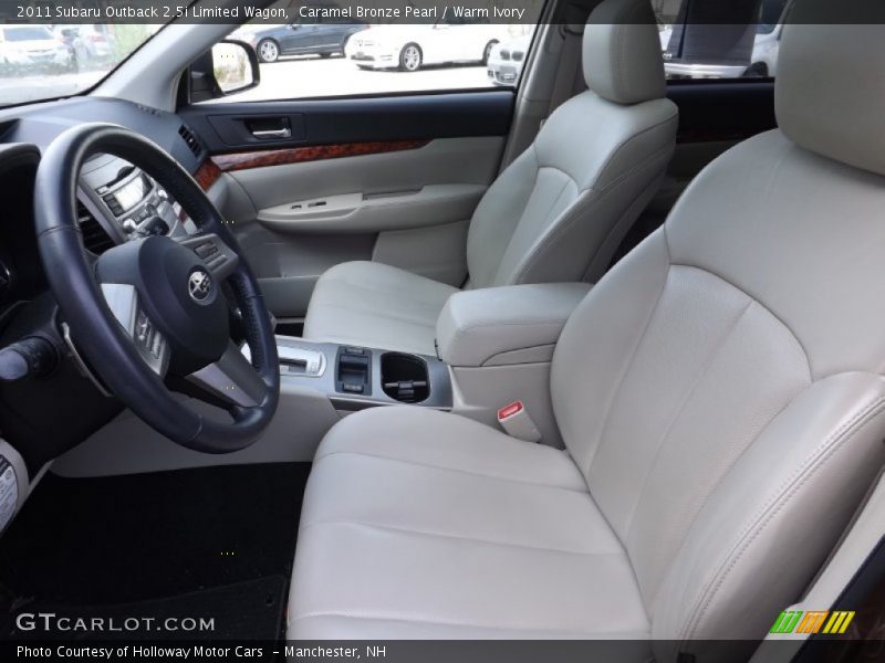 Caramel Bronze Pearl / Warm Ivory 2011 Subaru Outback 2.5i Limited Wagon