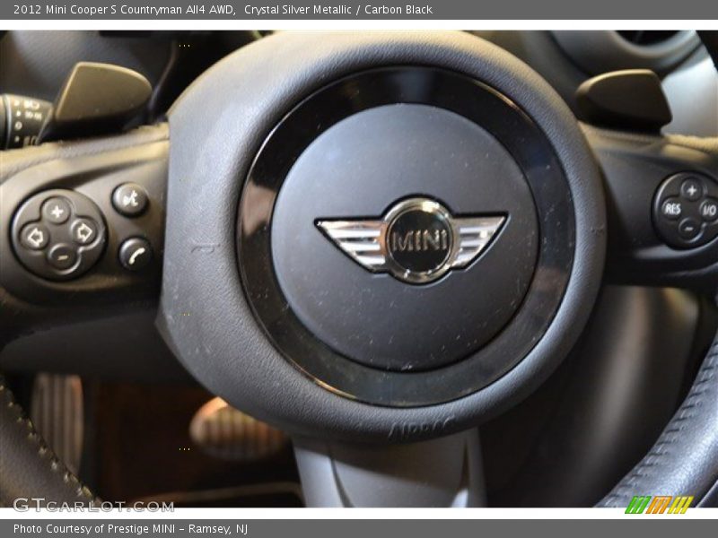 Crystal Silver Metallic / Carbon Black 2012 Mini Cooper S Countryman All4 AWD