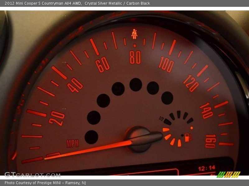 Crystal Silver Metallic / Carbon Black 2012 Mini Cooper S Countryman All4 AWD